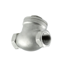 316 Stainless Steel Female Threaded End BSP NPT Swing Check Valve